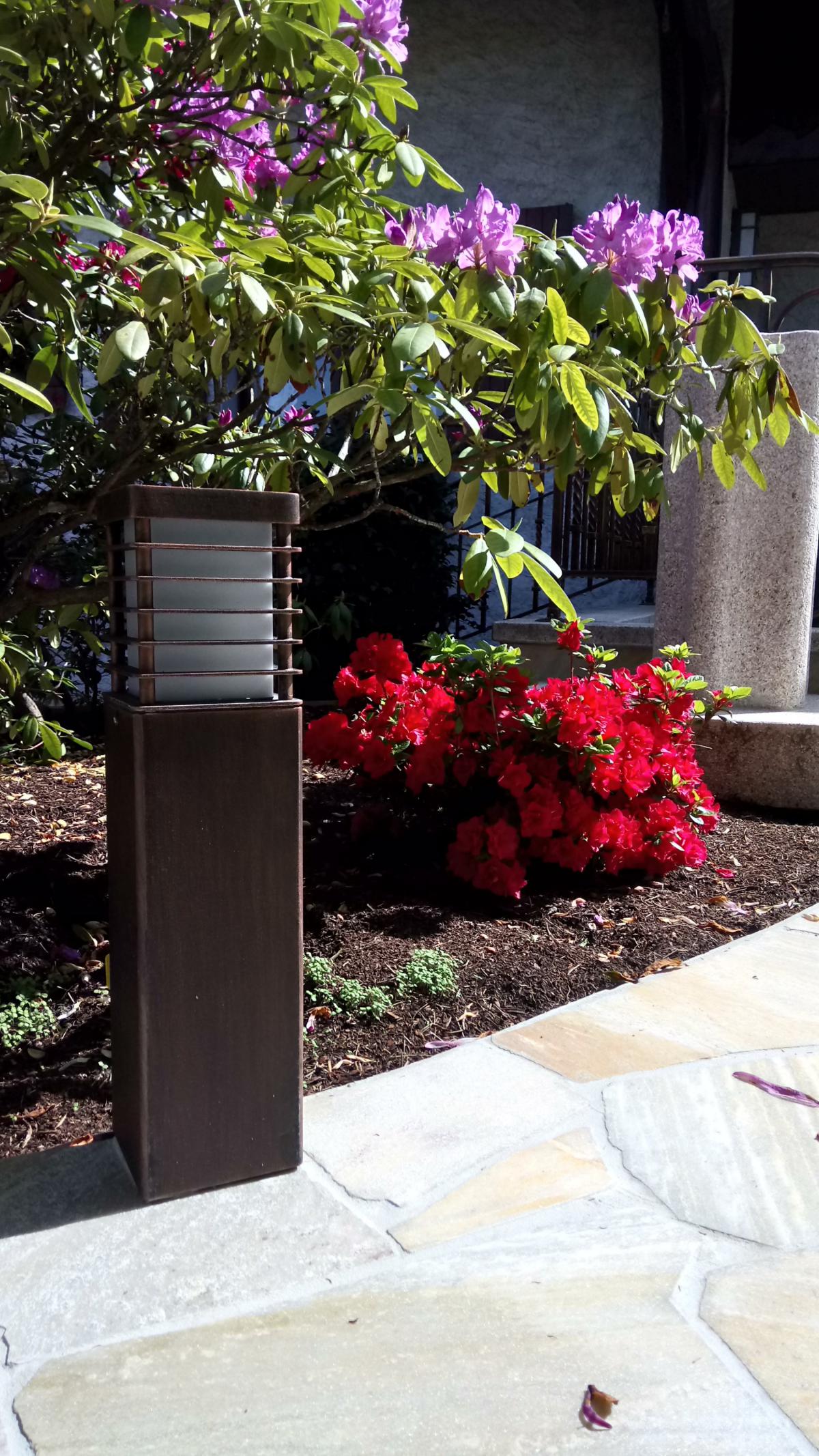 Eclairage borne de jardin Eclairage borne de jardin